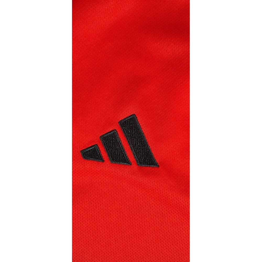 Adidas Belgium 2022-23 World Cup Flaming Shorts Sleeve Soccer Jersey Mens LG - Picture 3 of 12